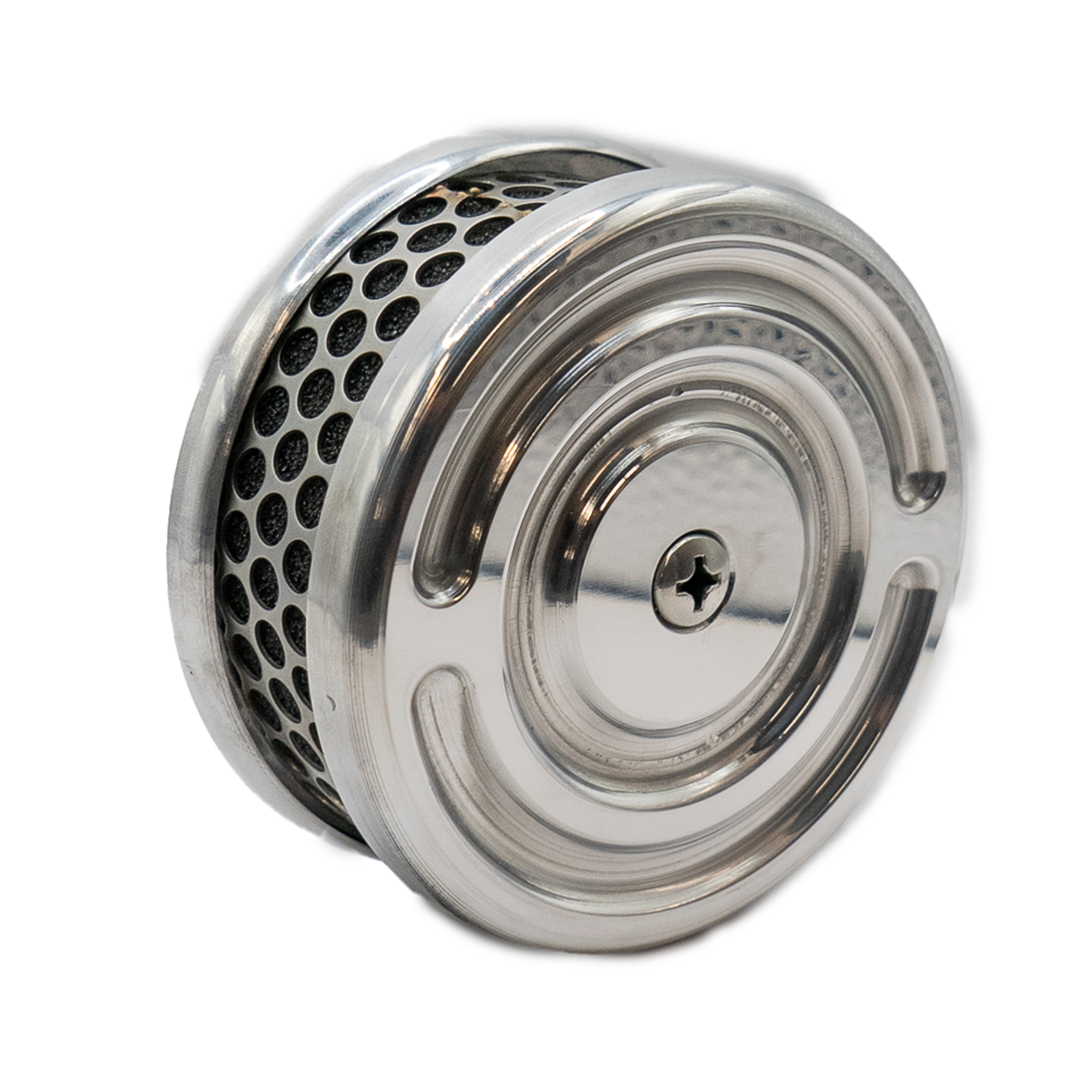 Swirl 4" Air Cleaner S&S and CV Carb