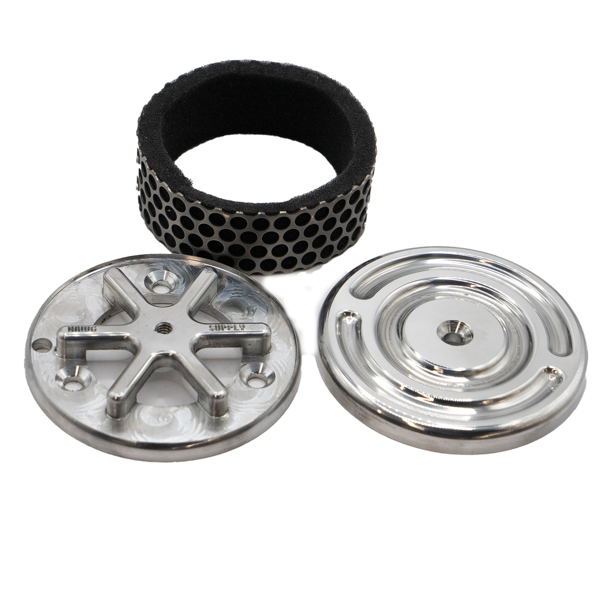 Swirl 4" Air Cleaner S&S and CV Carb