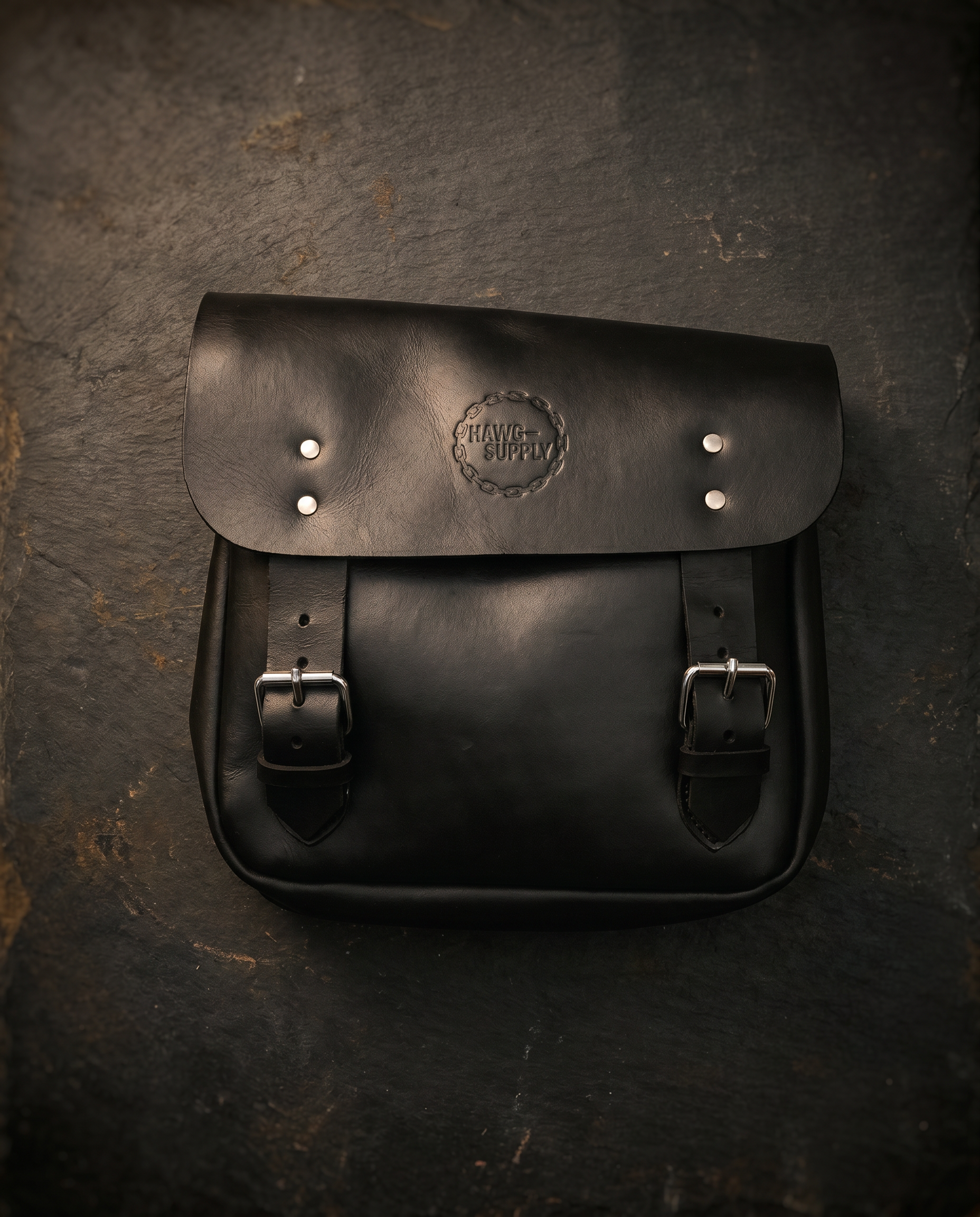 Hawg Leathers Side Mount Frame Bag