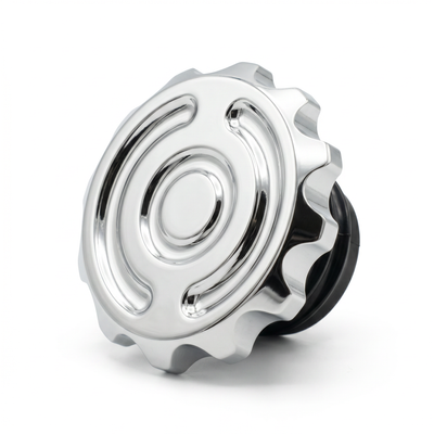 Swirl 12 Point Vented Gas Cap - Screw-In