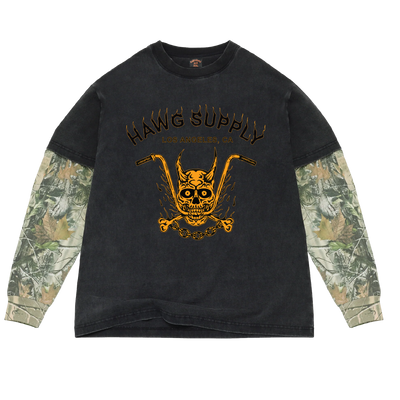 Skullbars Longsleeve 2-Fer Shirt