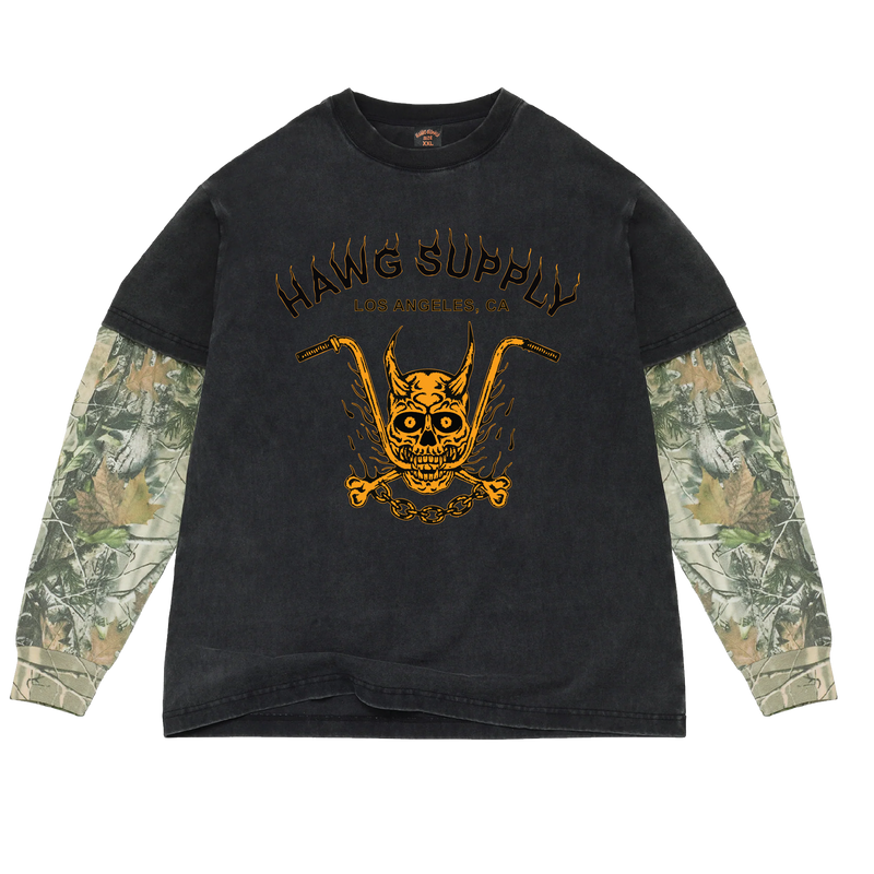 Skullbars Longsleeve 2-Fer Shirt