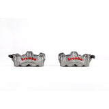 Brembo M50 radial caliper pair, Titanium Gray
