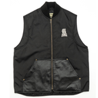 Blacktop Motorcycle Vest – Cordura® with Leather Pockets