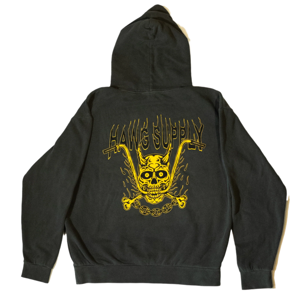 "Skullbars" Midweight Hoodie