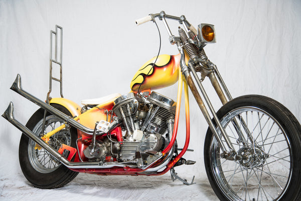 Panhead Upsweep Exhaust Header