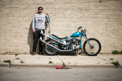 Shovelhead Upsweep Exhaust Header