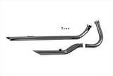 Panhead Exhaust Set Flat Front Pipe