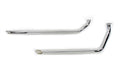 Shovelhead Exhaust Drag Pipe Set Slash Cut