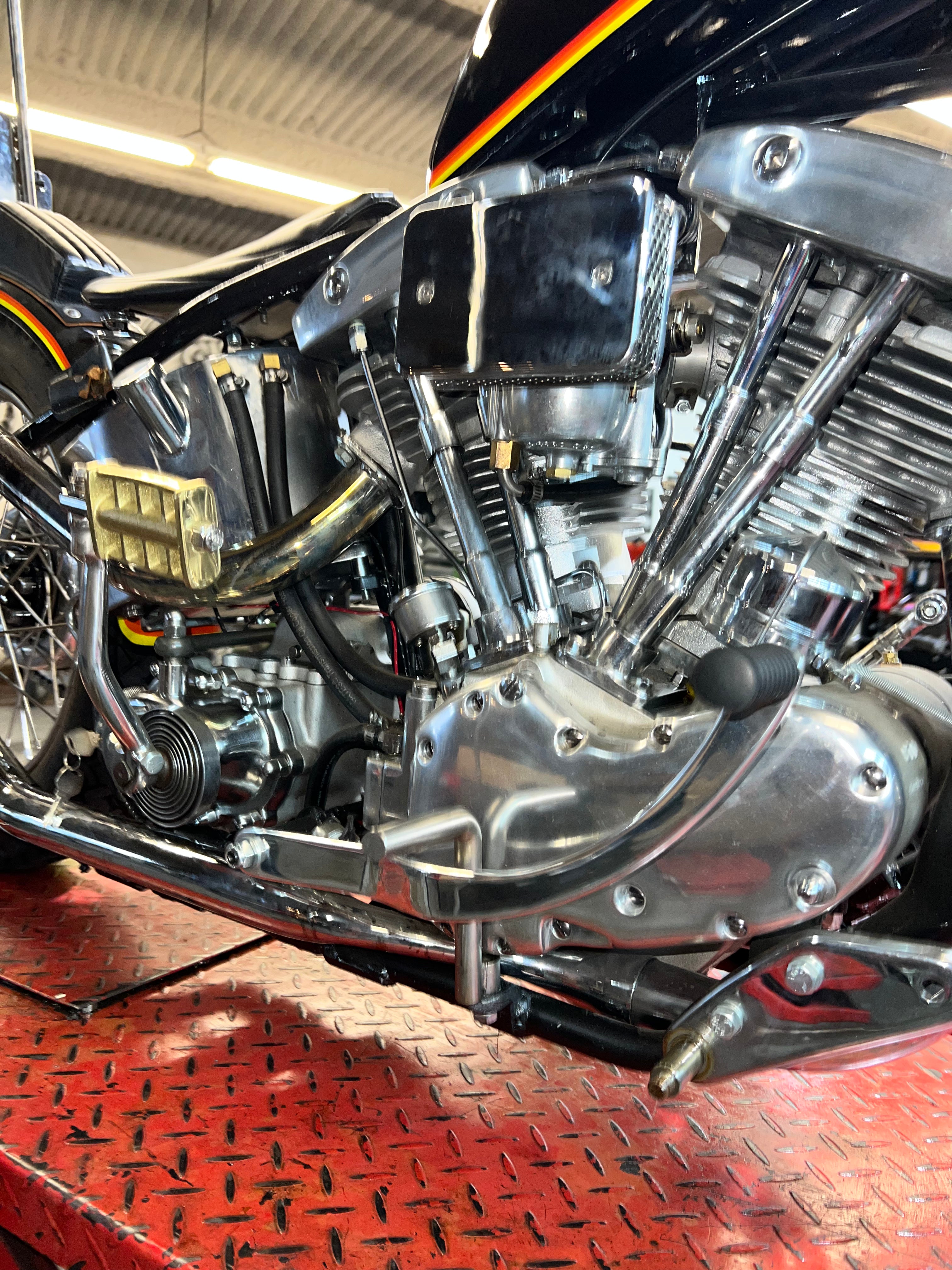 Push-Style Brake Pedal – Harley Big Twin Mechanical Brake
